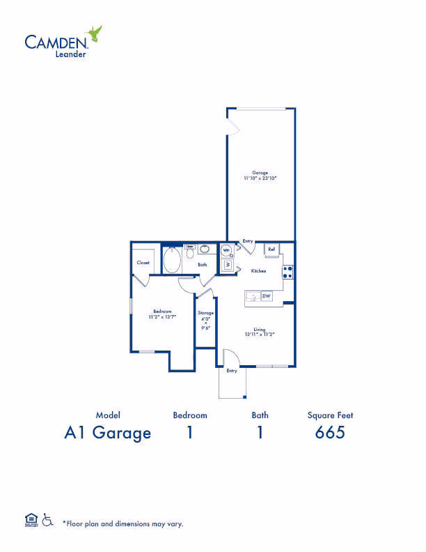 A1 Garage 3115 floor plan